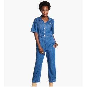 Able Brittney Denim Jumpsuit Jumpsuit